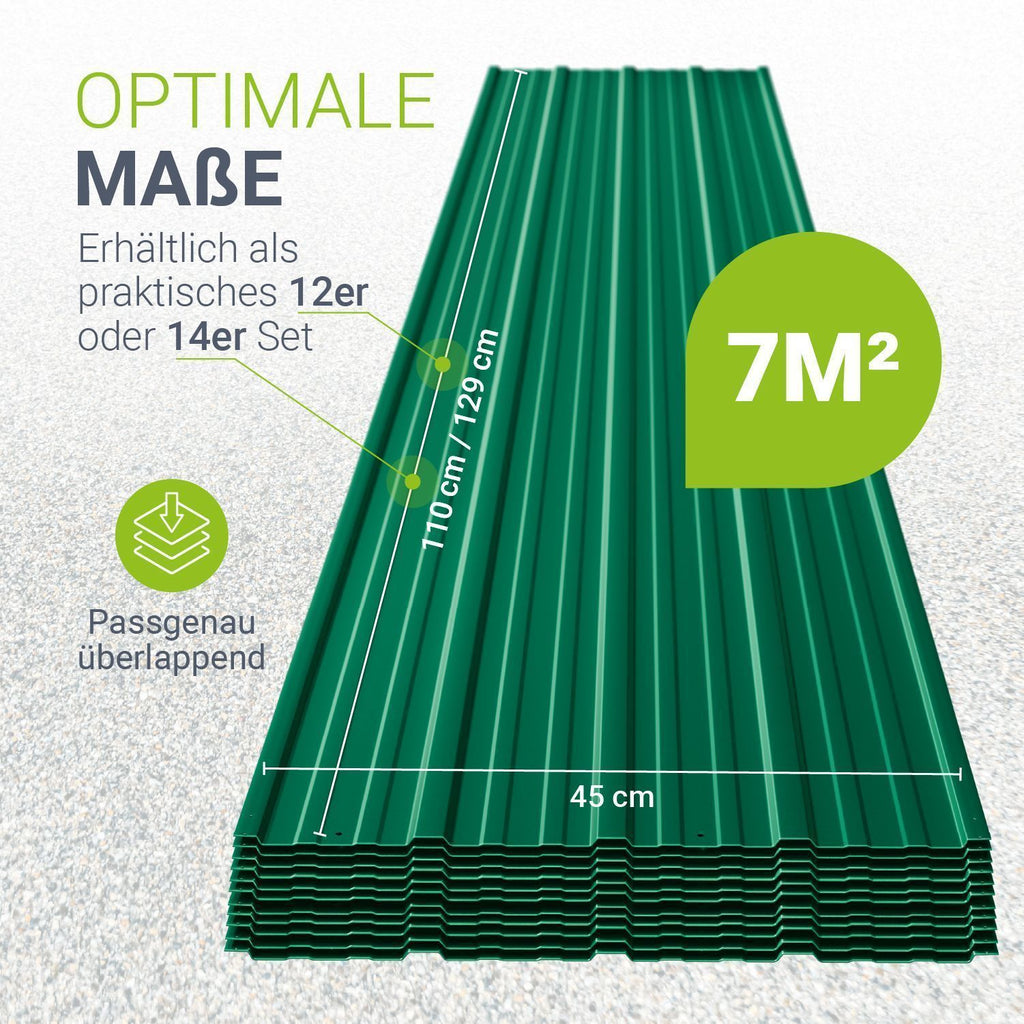 Profilblech Anthrazit Grau Grün, 23 mm Materialstärke für Alltag und Zuhause – Detailansicht 30