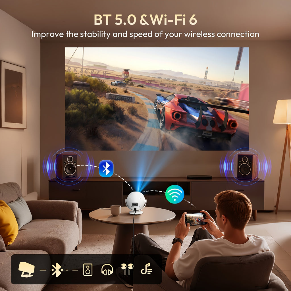 Projektor Android, Gimbal A2-Android für Alltag und Zuhause – Detailansicht 11
