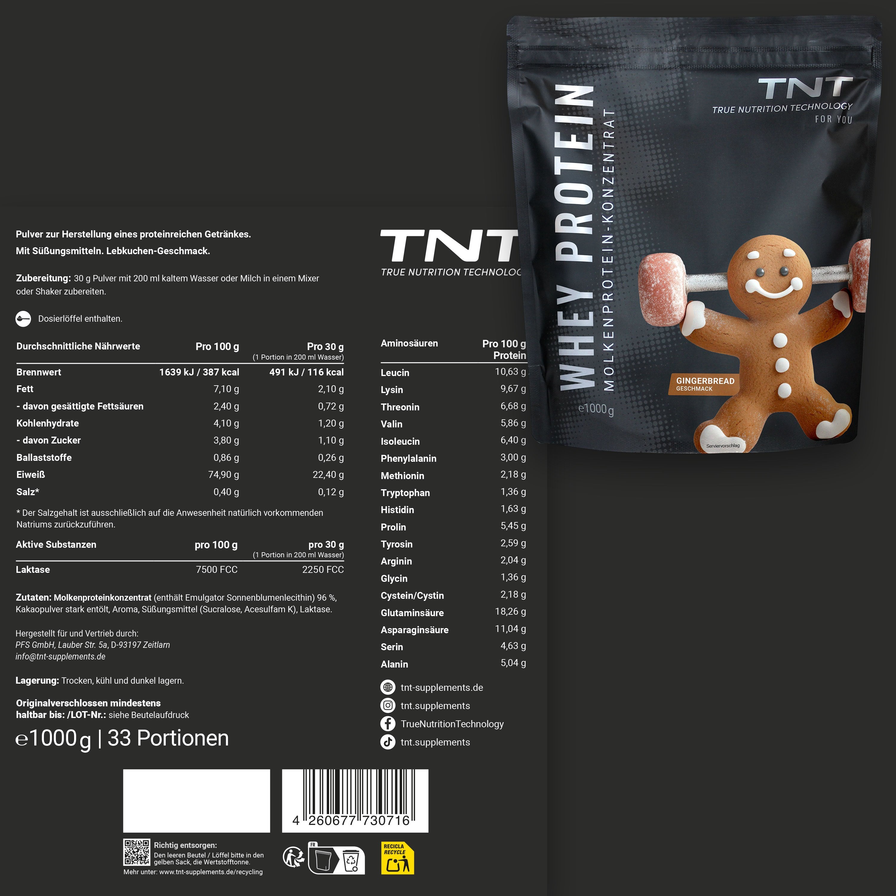 Protein-Ergänzungsmittel, 1000g für eine optimale Lakotseverdauung und Verträglichkeit – Detailansicht 5