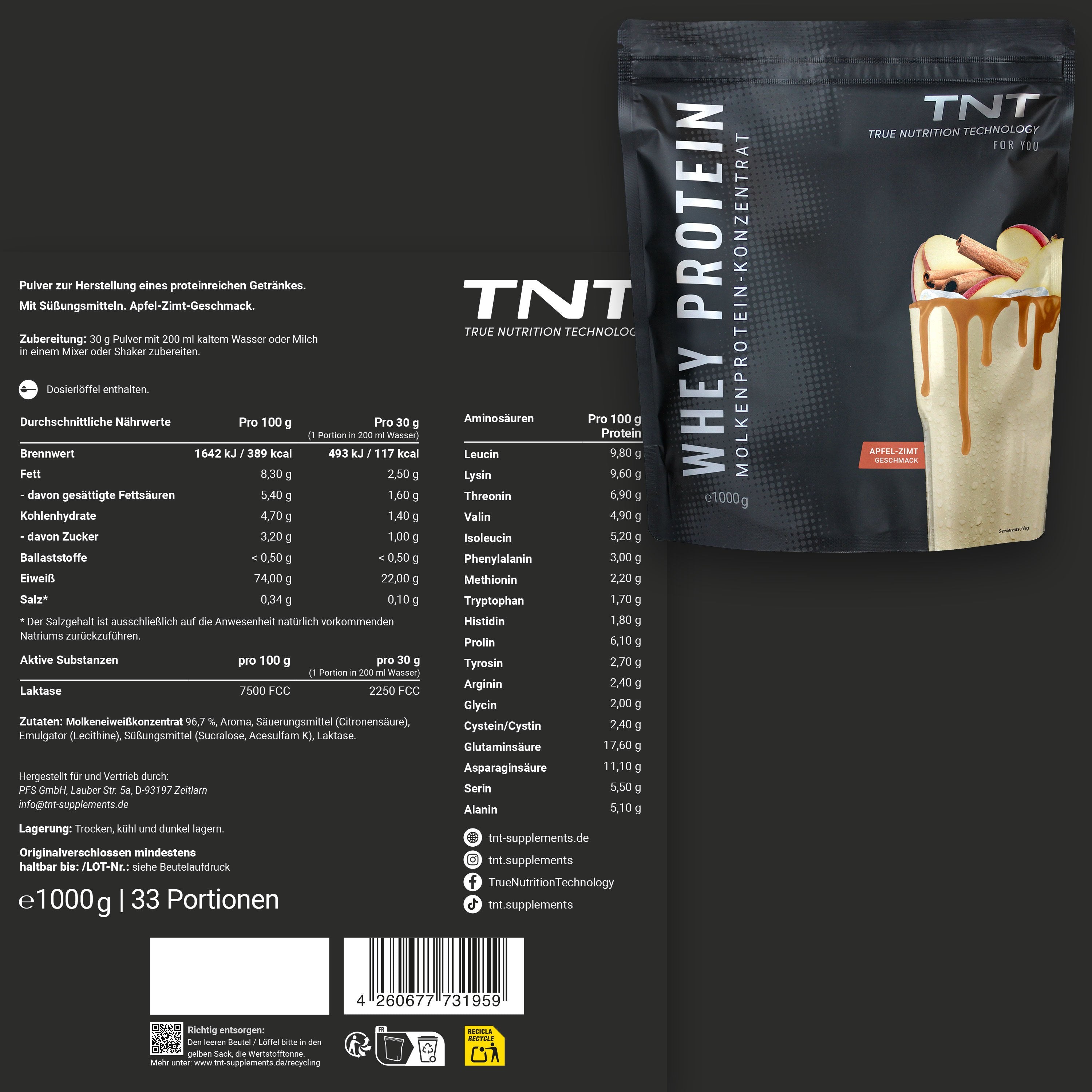 Protein-Ergänzungsmittel, 1000g für eine optimale Lakotseverdauung und Verträglichkeit – Detailansicht 8