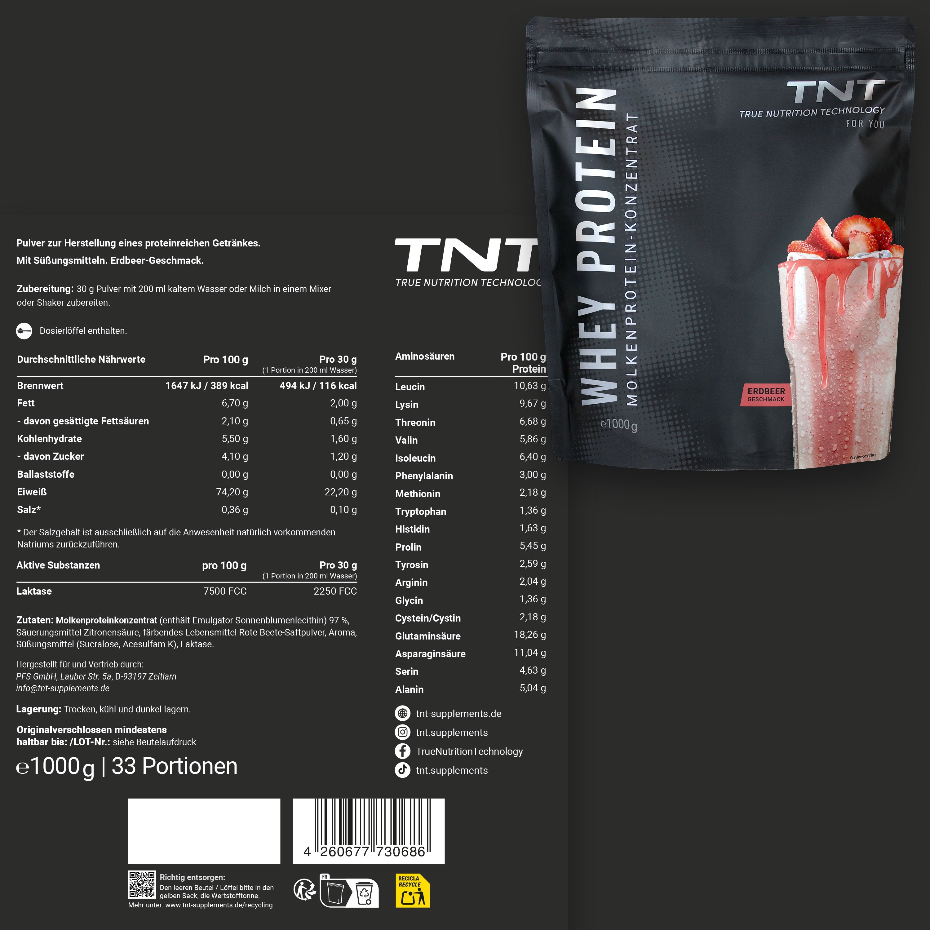 Protein-Ergänzungsmittel, 1000g für eine optimale Lakotseverdauung und Verträglichkeit – Detailansicht 14