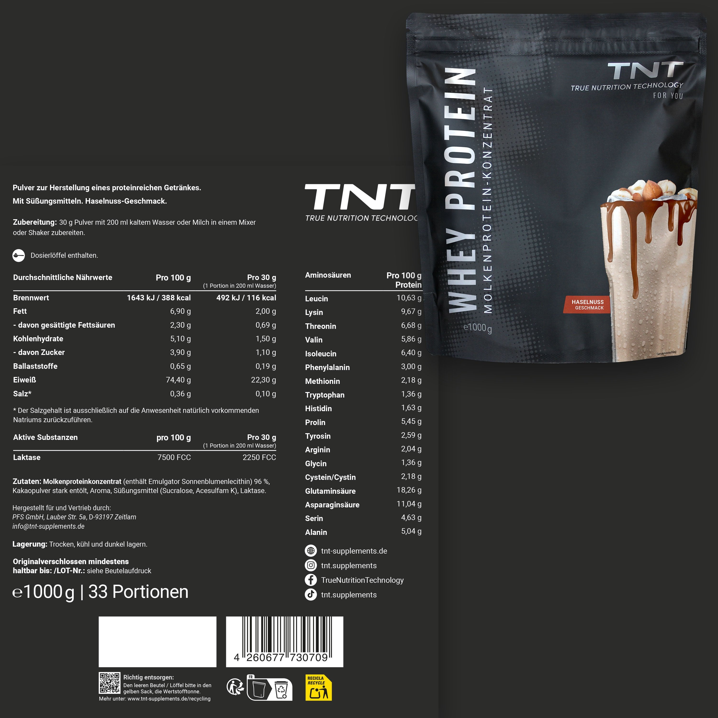 Protein-Ergänzungsmittel, 1000g für eine optimale Lakotseverdauung und Verträglichkeit – Detailansicht 16