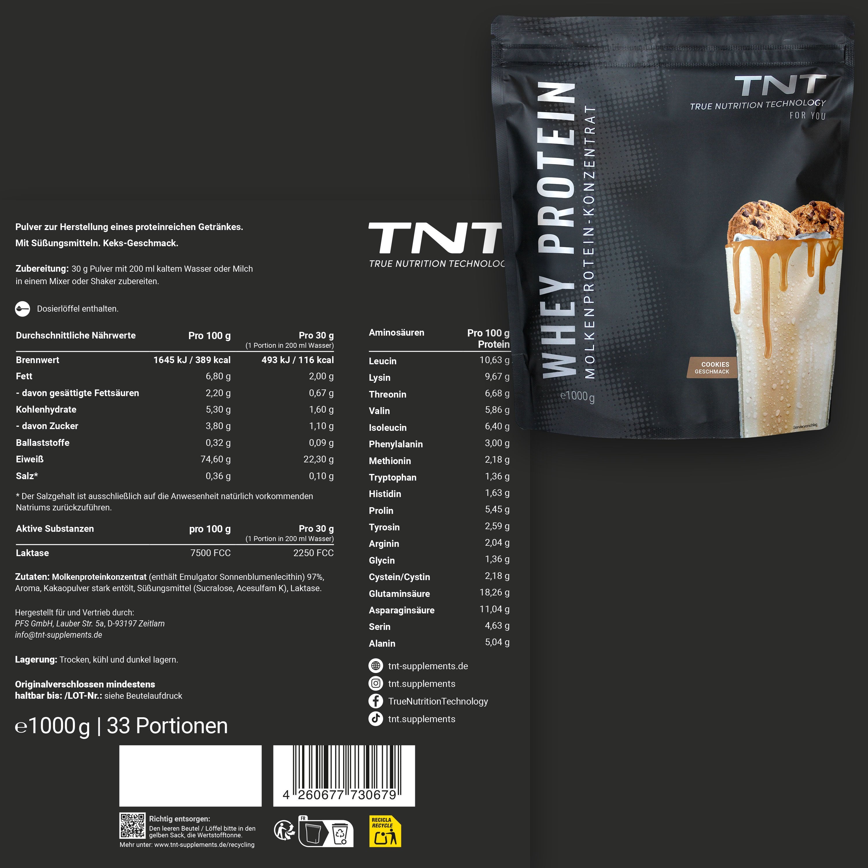 Protein-Ergänzungsmittel, 1000g für eine optimale Lakotseverdauung und Verträglichkeit – Detailansicht 20
