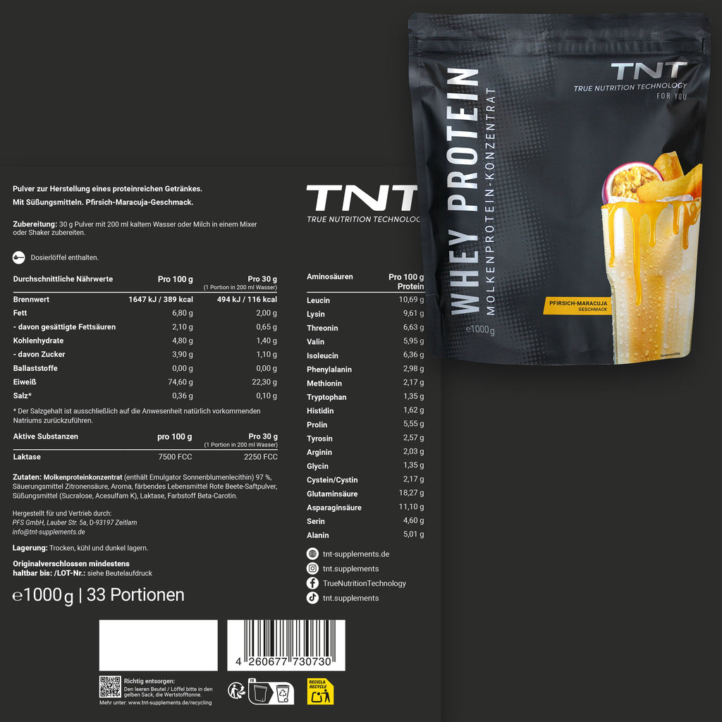 Protein-Ergänzungsmittel, 1000g für eine optimale Lakotseverdauung und Verträglichkeit – Detailansicht 30