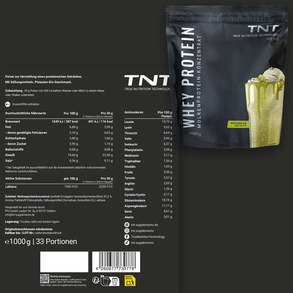 Protein-Ergänzungsmittel, 1000g für eine optimale Lakotseverdauung und Verträglichkeit – Detailansicht 32