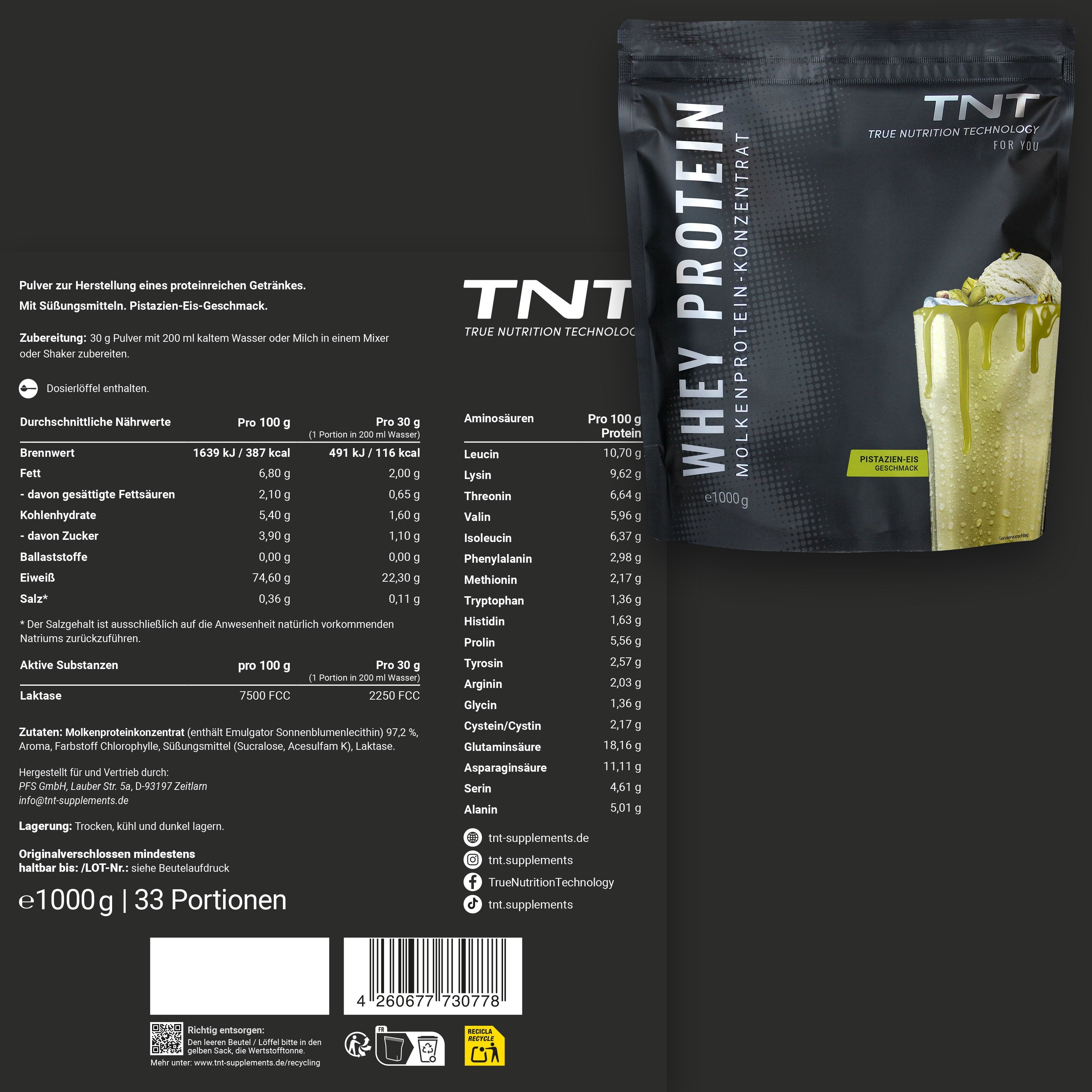 Protein-Ergänzungsmittel, 1000g für eine optimale Lakotseverdauung und Verträglichkeit – Detailansicht 32