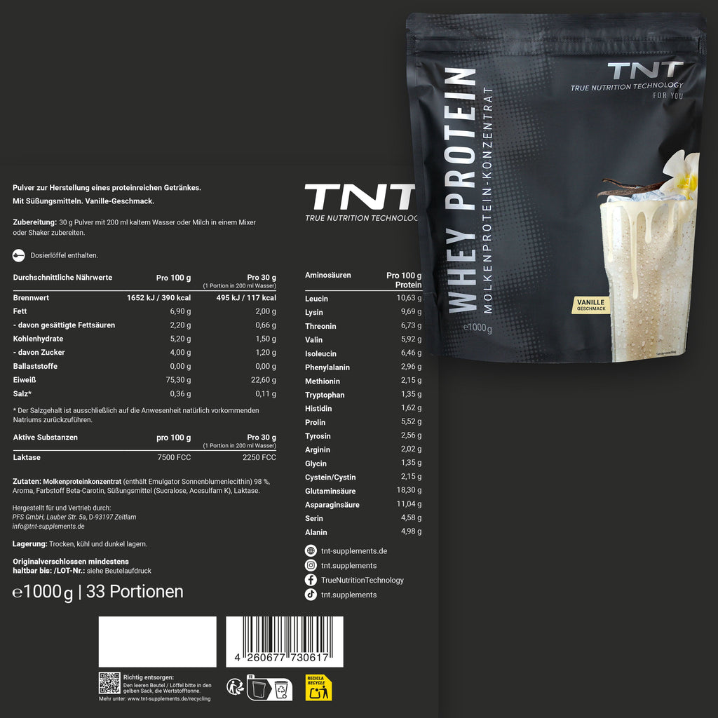 Protein-Ergänzungsmittel, 1000g für eine optimale Lakotseverdauung und Verträglichkeit – Detailansicht 36