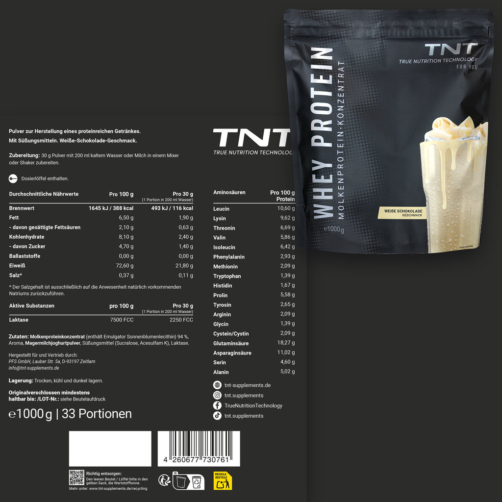 Protein-Ergänzungsmittel, 1000g für eine optimale Lakotseverdauung und Verträglichkeit – Detailansicht 38