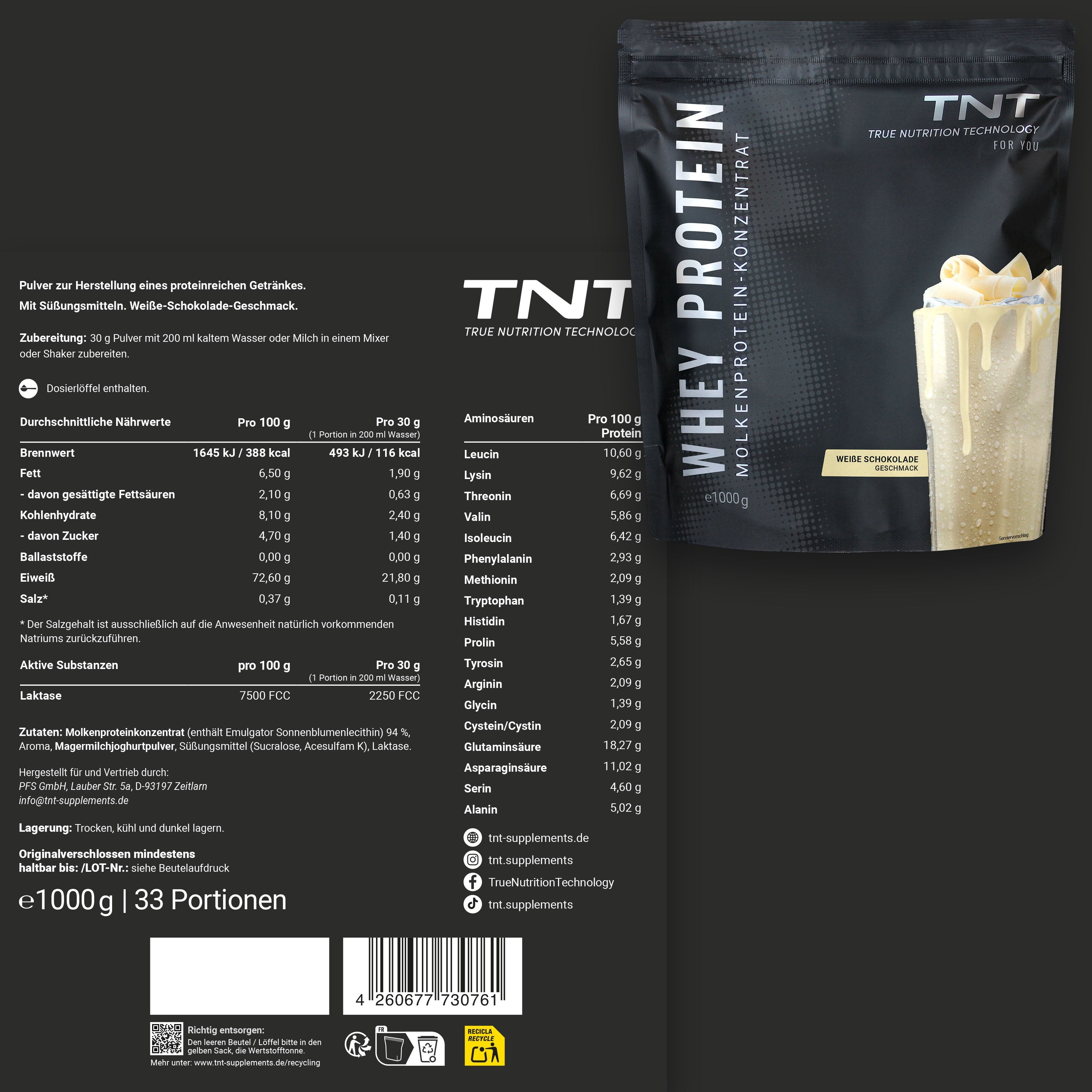 Protein-Ergänzungsmittel, 1000g für eine optimale Lakotseverdauung und Verträglichkeit – Detailansicht 38