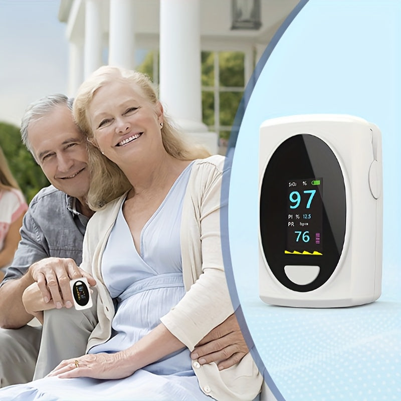 Pulsoximeter Fingerspitzen-Gerät, Weiß für Schlafzimmer und Bett – Detailansicht 15