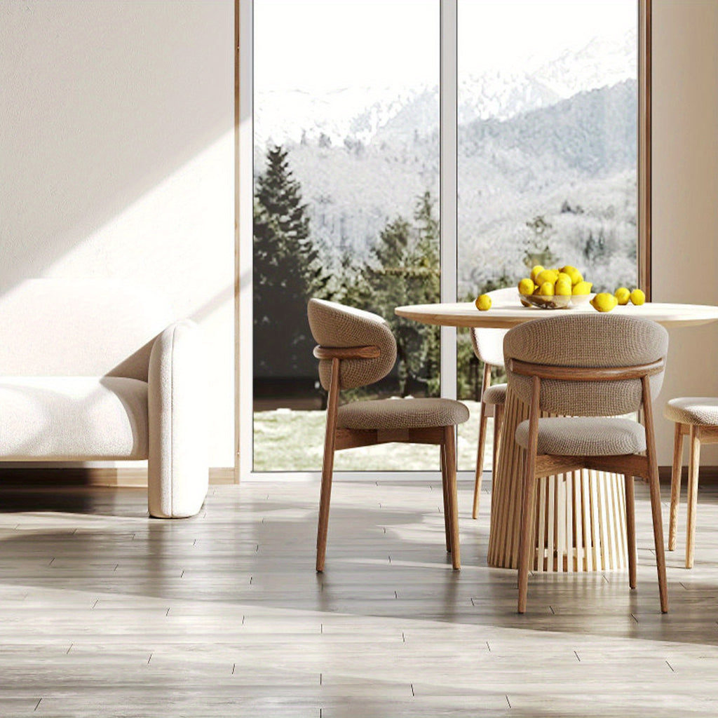 PVC-Bodenbelag Vinylboden, 18 Stück für 5M² Klick Vinylboden Laminat Kleber und Nacht Eich – Detailansicht 7