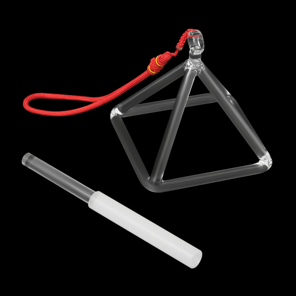 Quarzkristall Singende Pyramide, 10,16 cm für Alltag und Zuhause – Detailansicht 2