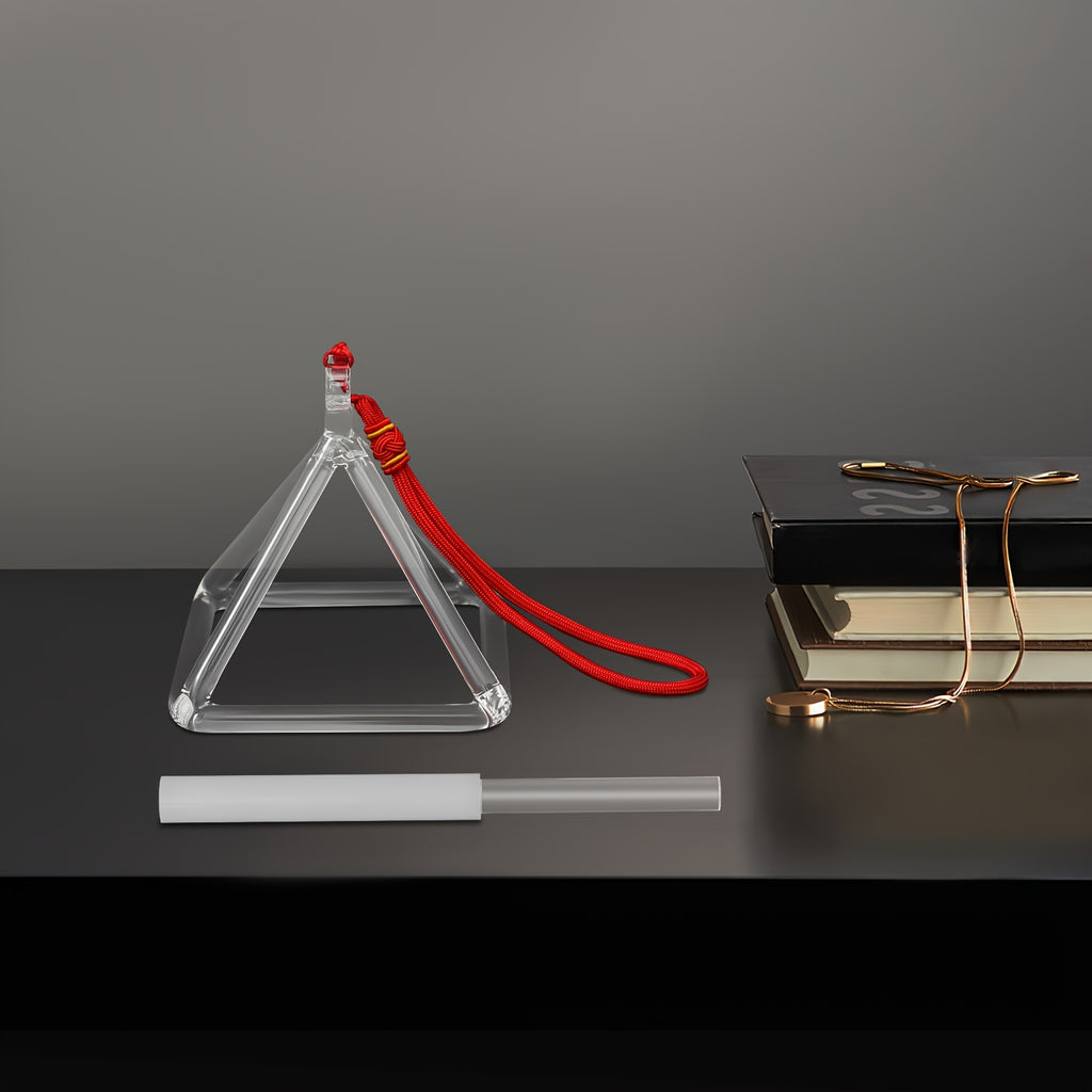 Quarzkristall Singende Pyramide, 10,16 cm für Alltag und Zuhause – Detailansicht 3