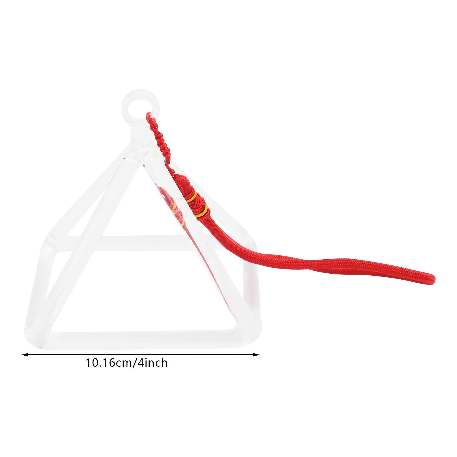 Quarzkristall Singende Pyramide, 10,16 cm für Alltag und Zuhause – Detailansicht 10