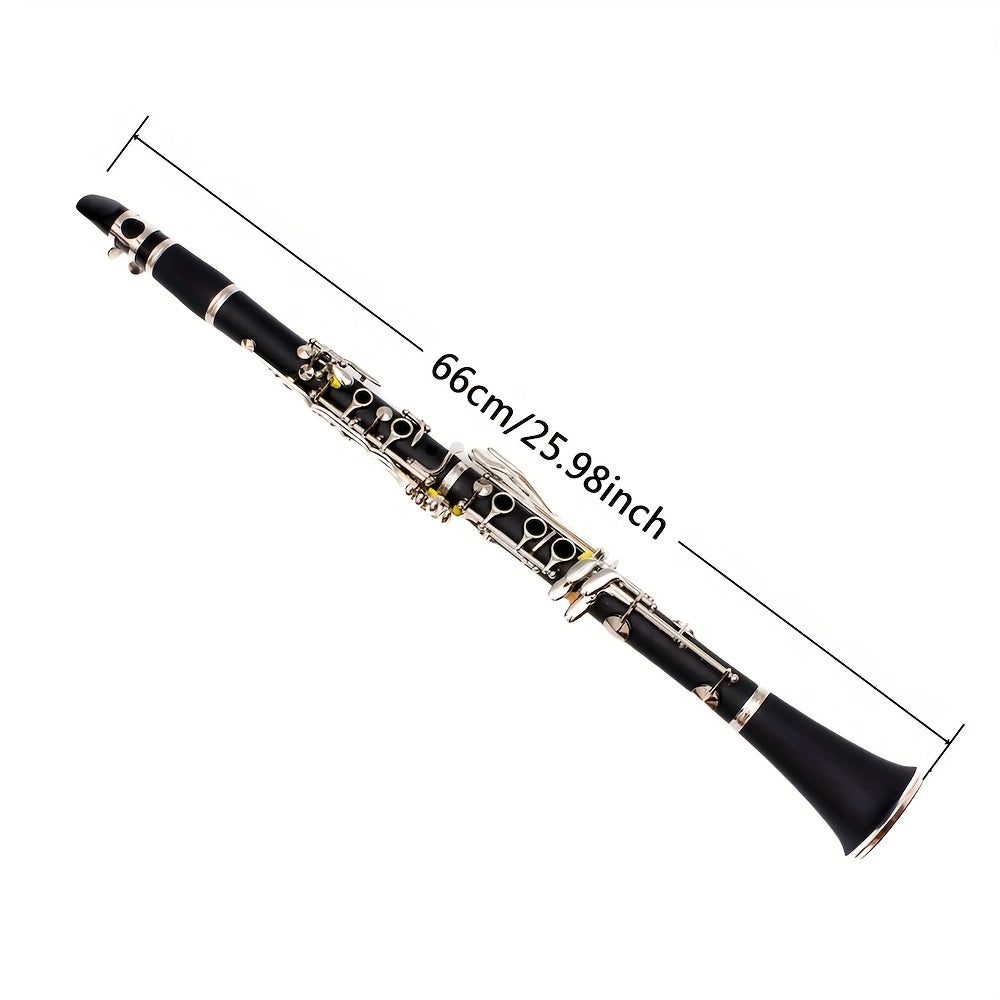 Querflöte, Klarinette aus Ebenholz für Übung und Alltag – Hauptansicht