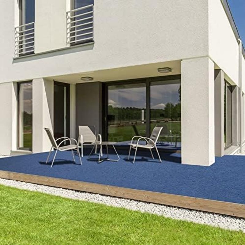 Rasenteppich Farbwunder - rutschfeste Balkonteppich, Beige für Garten und Terrasse – Detailansicht 13