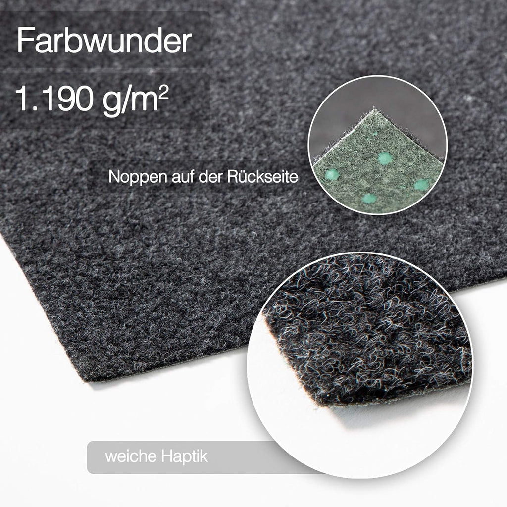 Rasenteppich Farbwunder - rutschfeste Balkonteppich, Beige für Garten und Terrasse – Detailansicht 14
