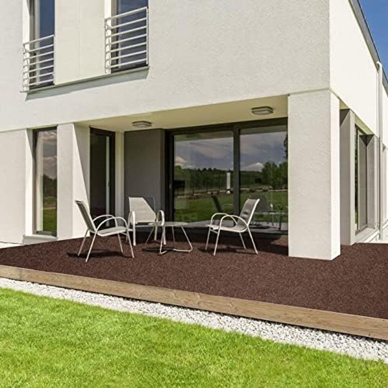 Rasenteppich Farbwunder - rutschfeste Balkonteppich, Beige für Garten und Terrasse – Detailansicht 26