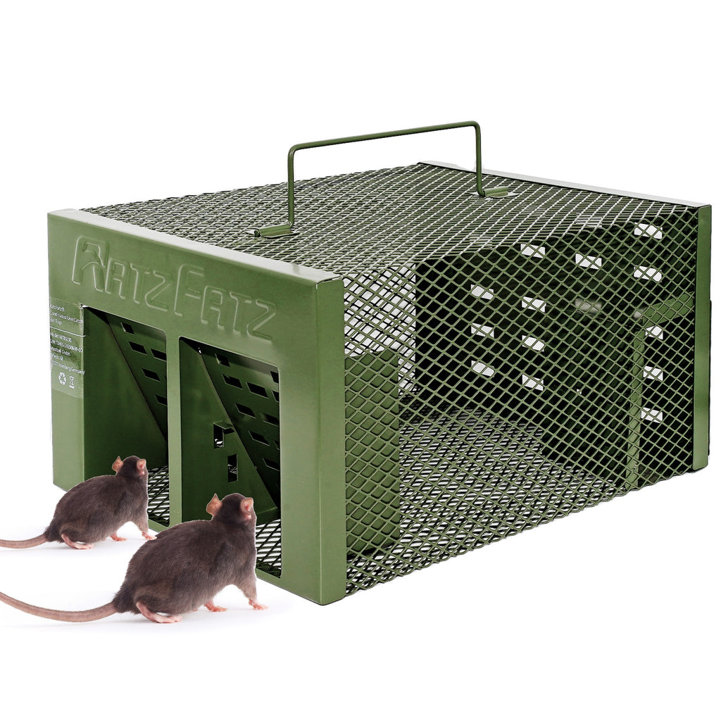 RatzFatz Lebendfalle Mausefalle, 302215cm für Wühlmäuse und Haustiere – Detailansicht 3