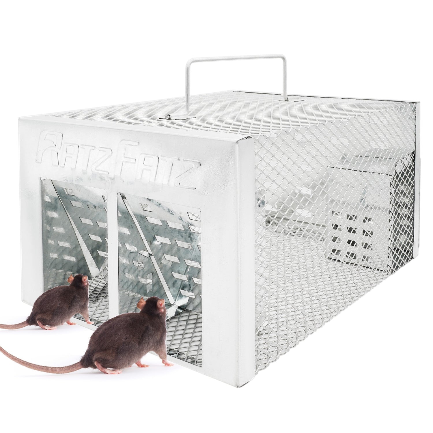RatzFatz Lebendfalle Mausefalle, 302215cm für Wühlmäuse und Haustiere – Detailansicht 7