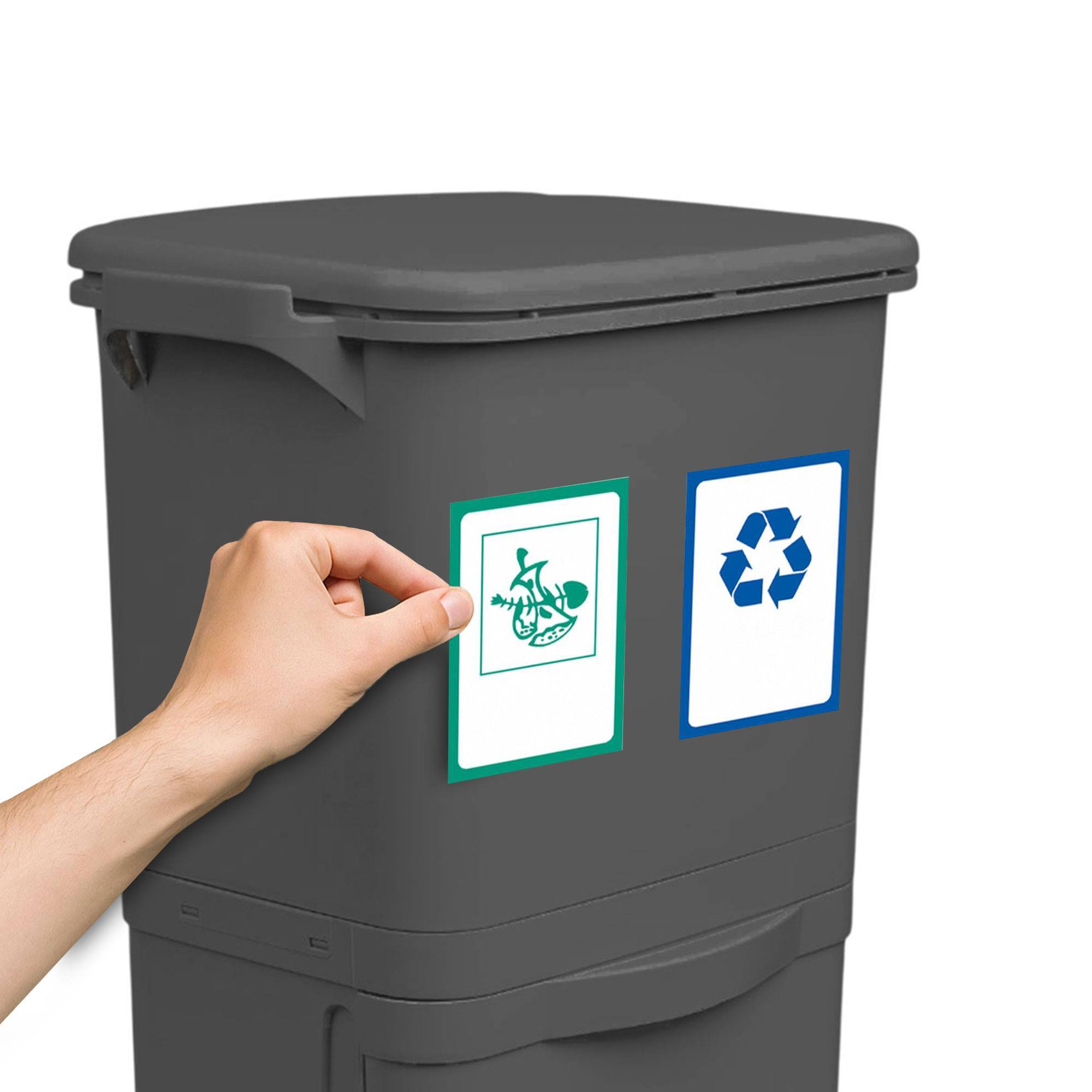 Recyclingbehälter, 38L für Alltag und Zuhause – Detailansicht 3