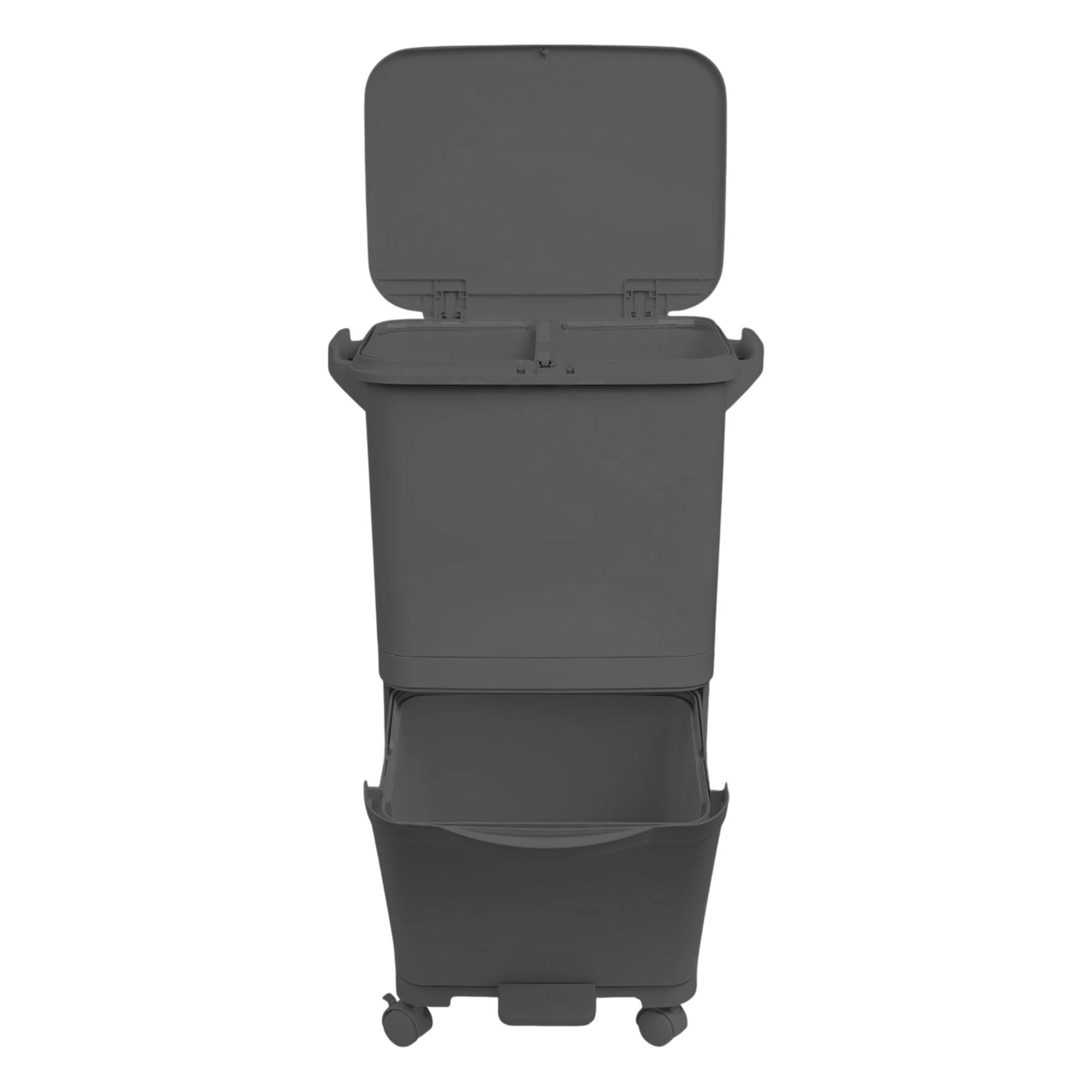 Recyclingbehälter, 38L für Alltag und Zuhause – Detailansicht 7