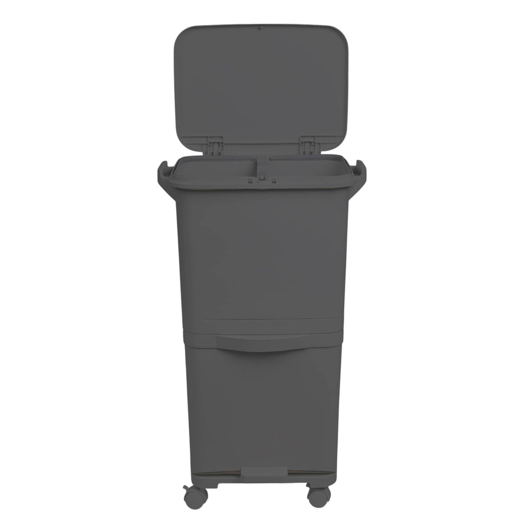 Recyclingbehälter, 38L für Alltag und Zuhause – Detailansicht 8