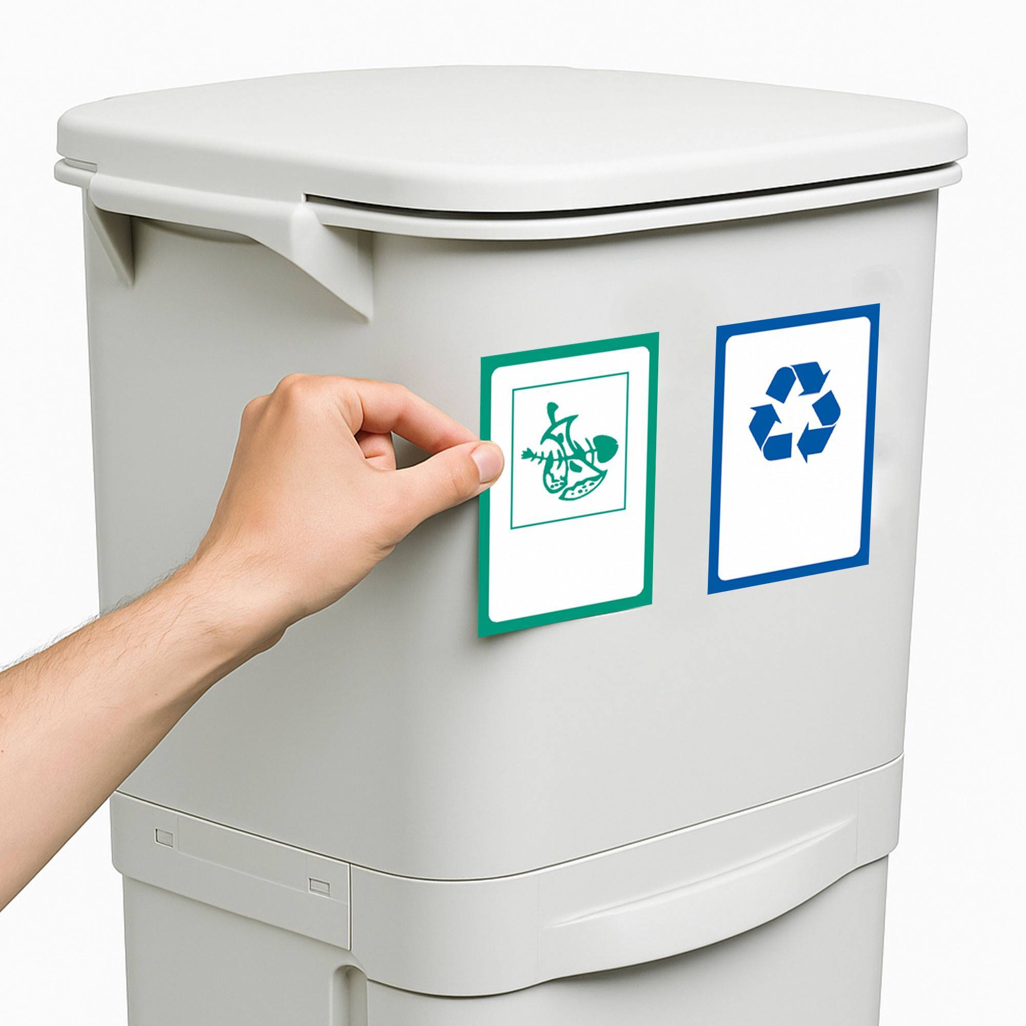 Recyclingbehälter, 38L für Alltag und Zuhause – Detailansicht 11