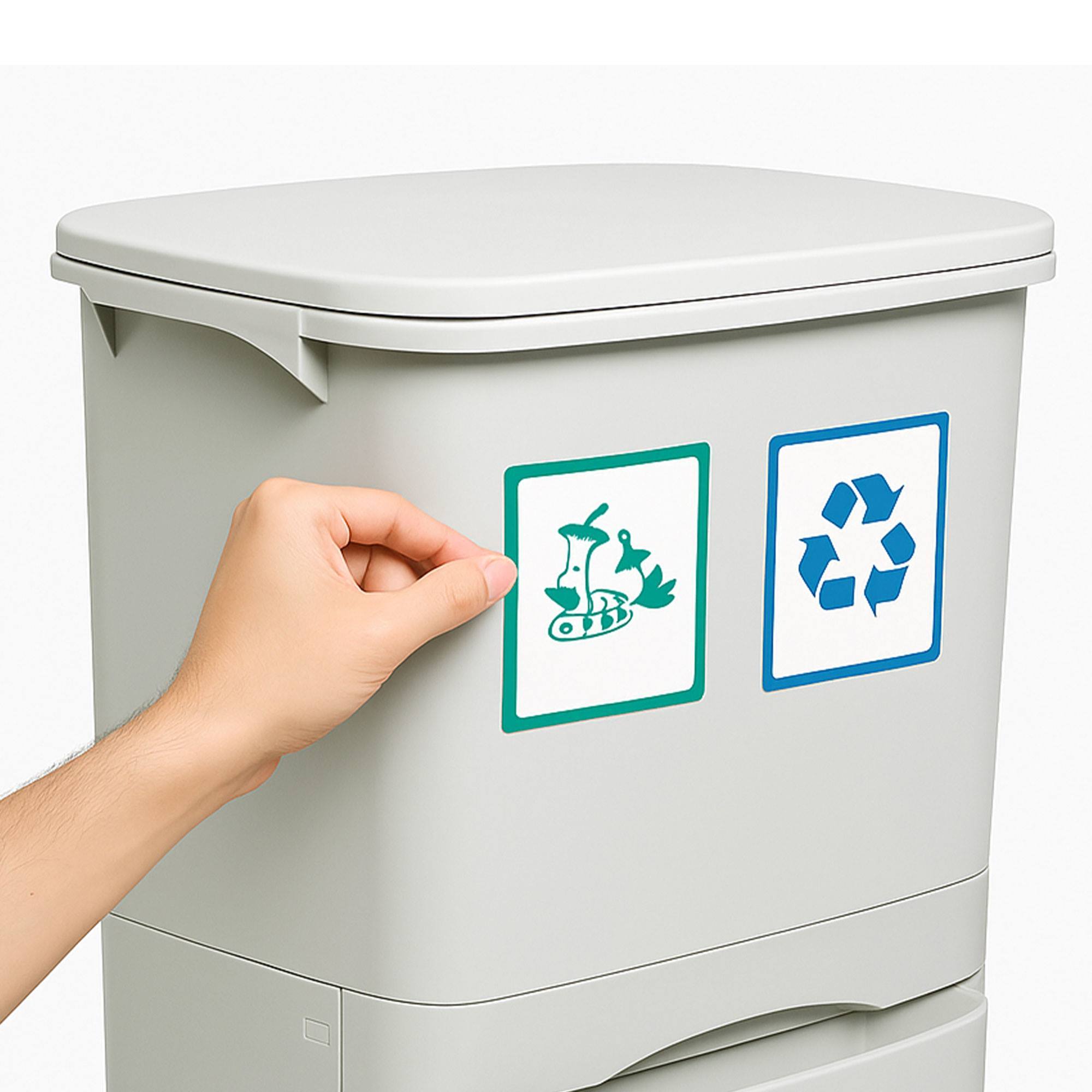 Recyclingbehälter, 38L für Alltag und Zuhause – Detailansicht 27