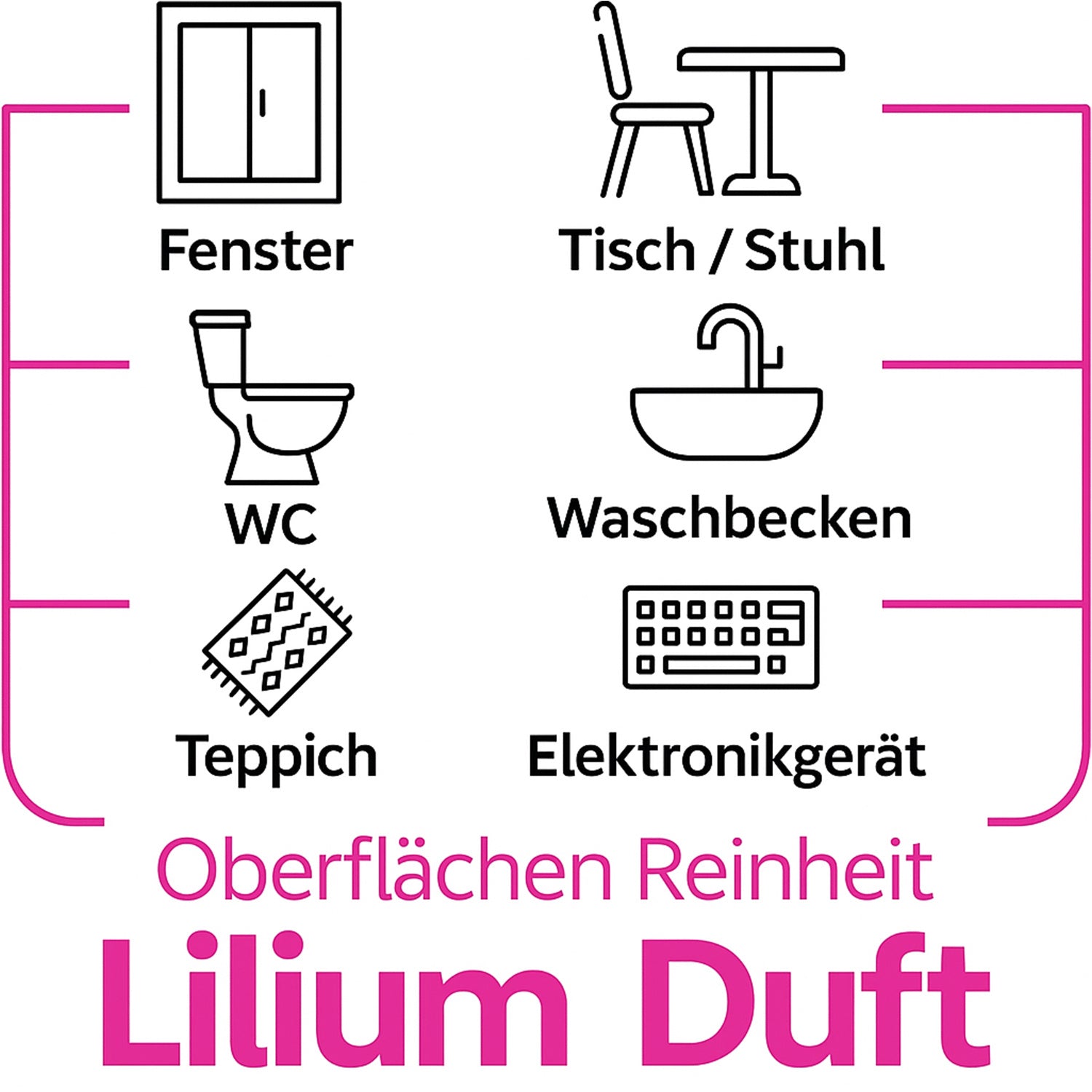 Reinigungstücher, Rot + Rosa + Lila für Garten und Terrasse – Detailansicht 6