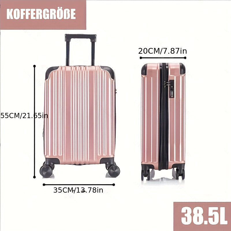 Reisekoffer, 8 Schwarz Größe L für Alltag und Freizeit – Detailansicht 7