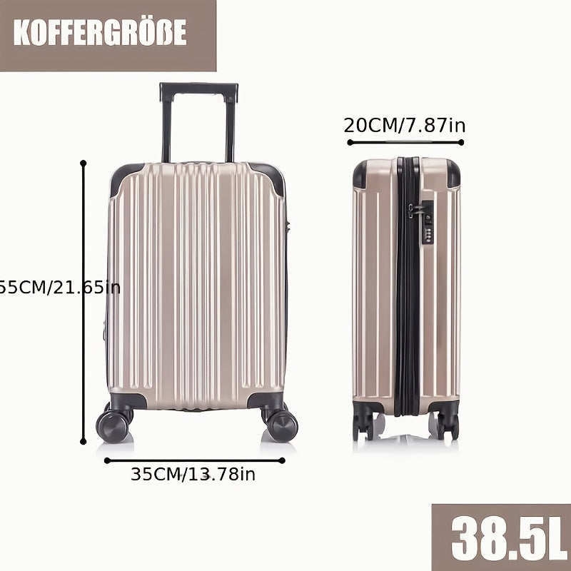 Reisekoffer, 8 Schwarz Größe L für Alltag und Freizeit – Detailansicht 18