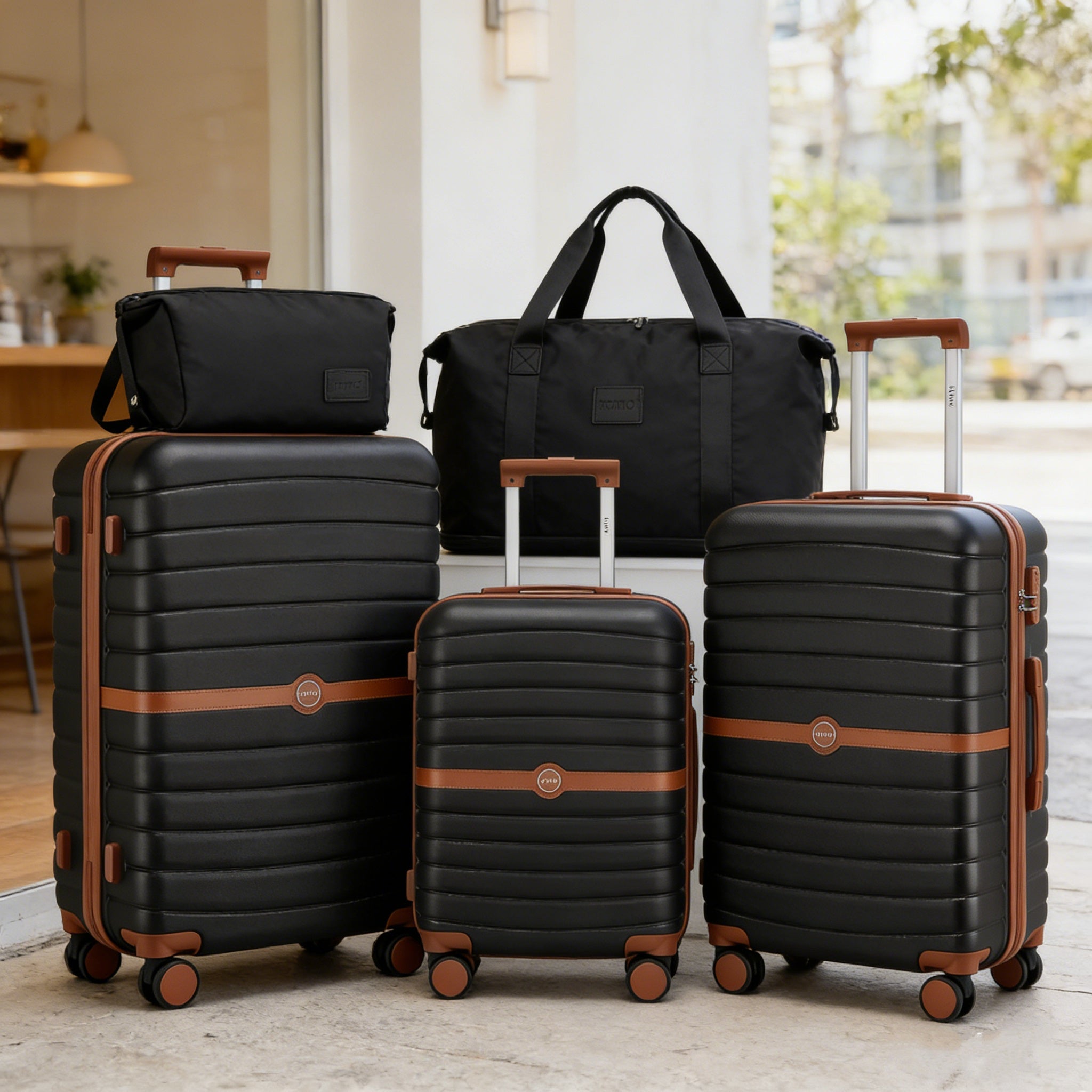 Reisekoffer, Cremefarbenes Weiß für Freizeit und Alltag – Detailansicht 57