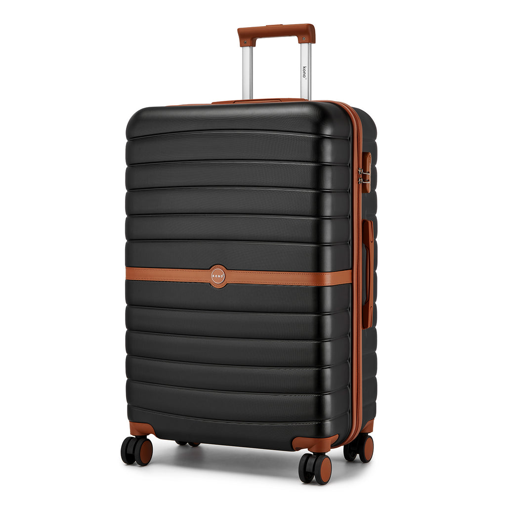 Reisekoffer, Dunkelgrün und Braun für Freizeit – Detailansicht 48