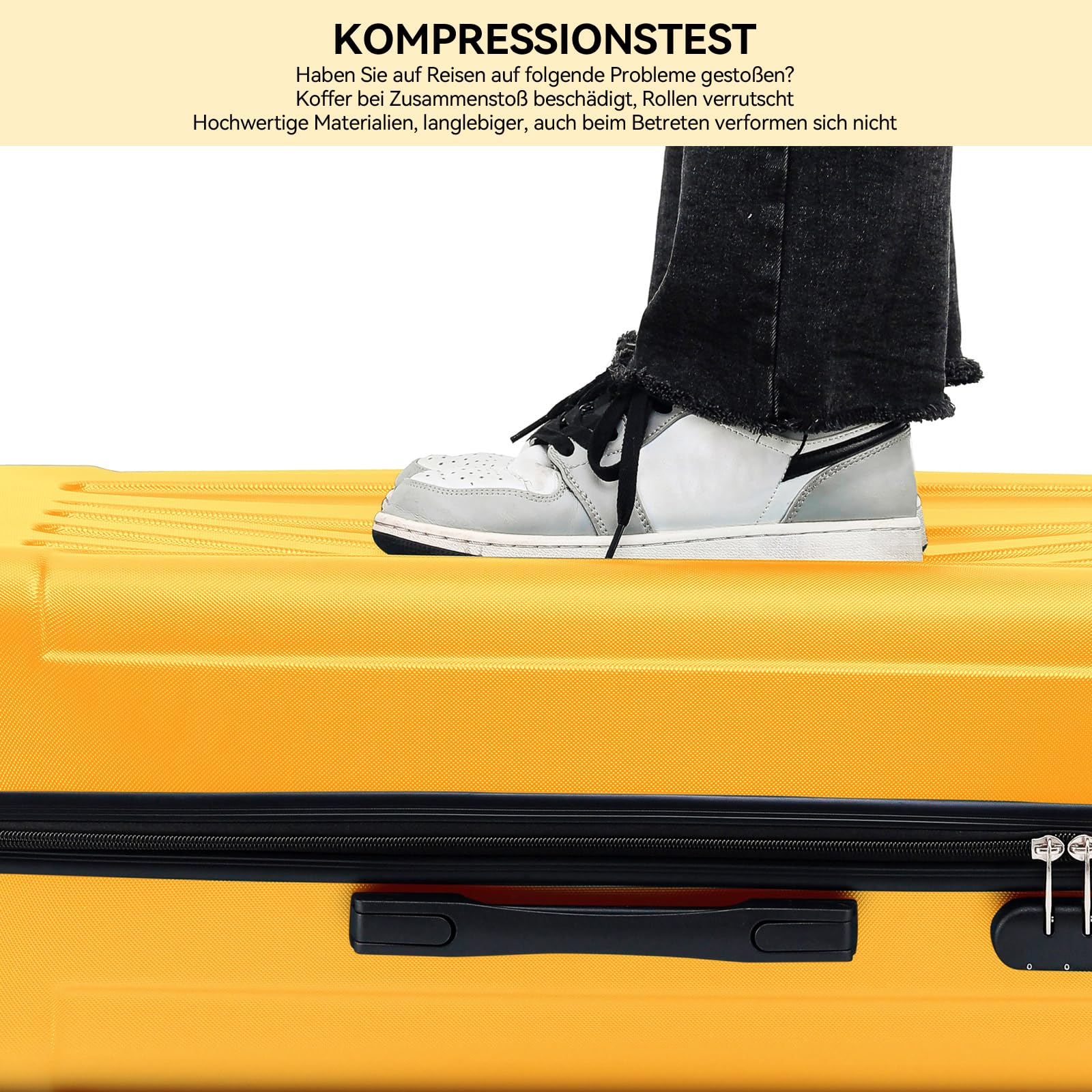 Reisekoffer, Hartschale für Alltag und Freizeit – Detailansicht 9