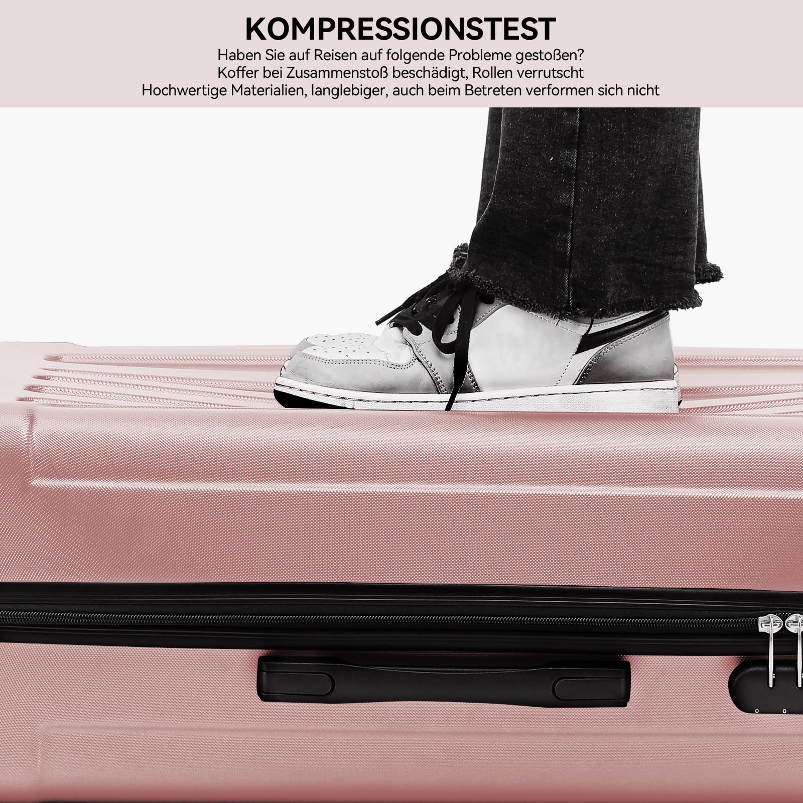 Reisekoffer, Hartschale für Alltag und Freizeit – Detailansicht 24