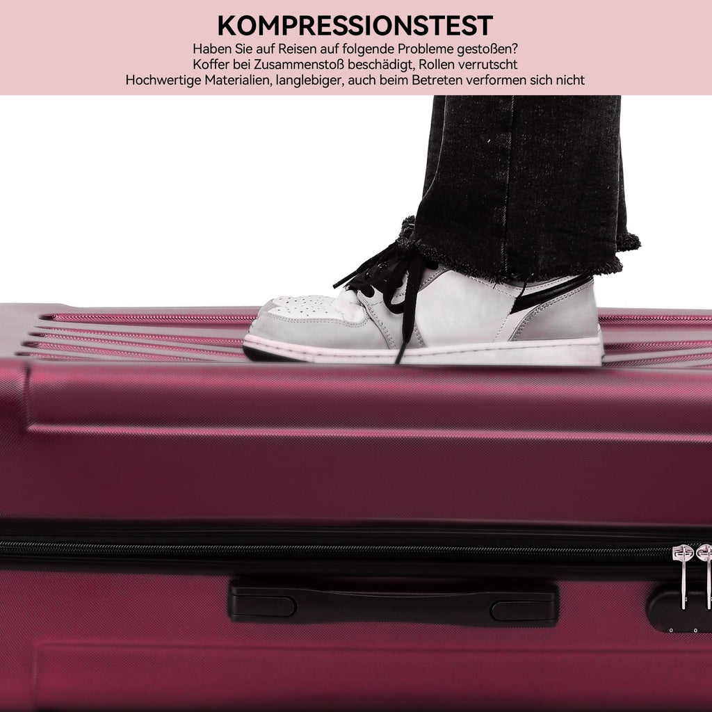 Reisekoffer, Hartschale für Alltag und Freizeit – Detailansicht 53