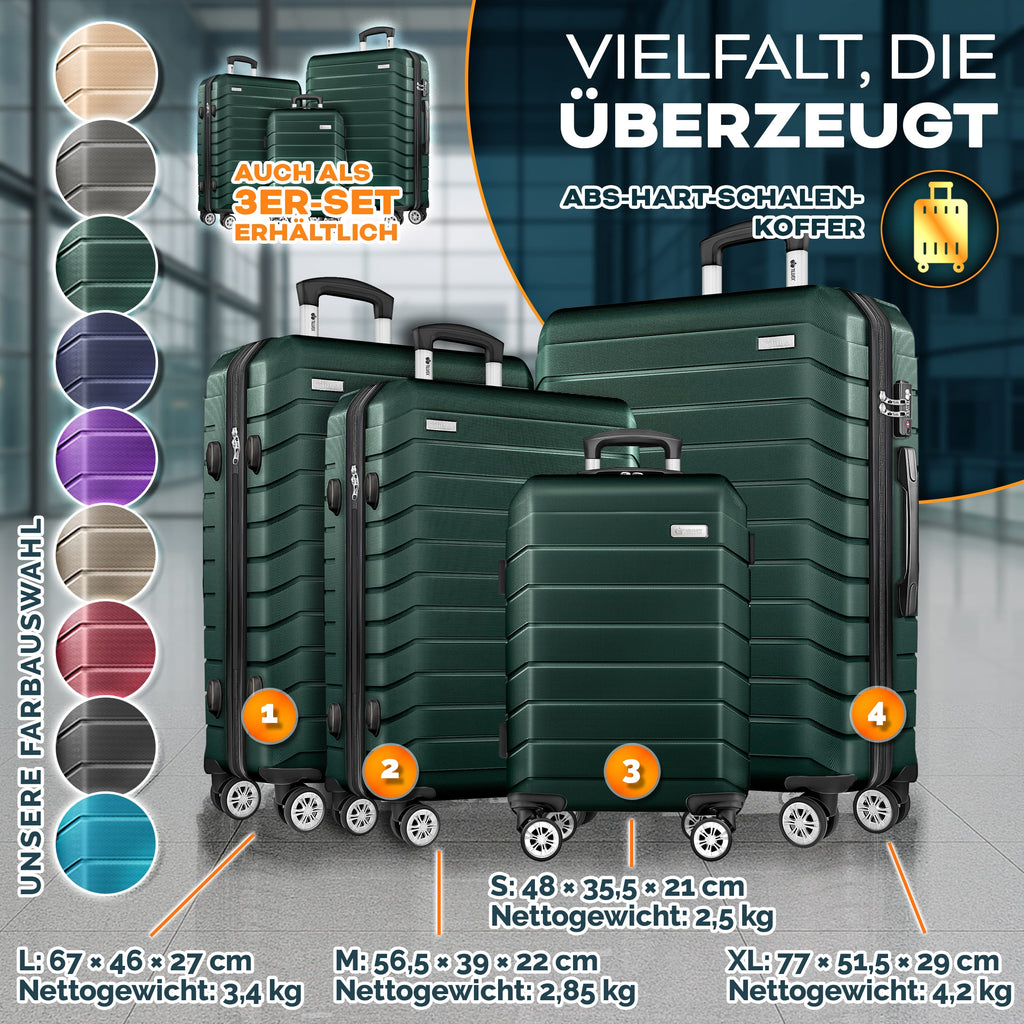 Reisekoffer, mit TSA-Schloss für Alltag und Freizeit – Detailansicht 5