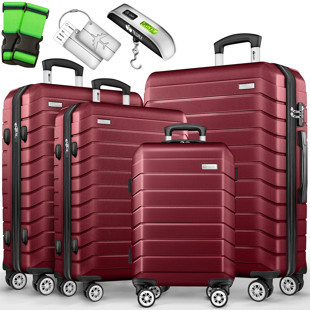 Reisekoffer, mit TSA-Schloss für Alltag und Freizeit – Detailansicht 64