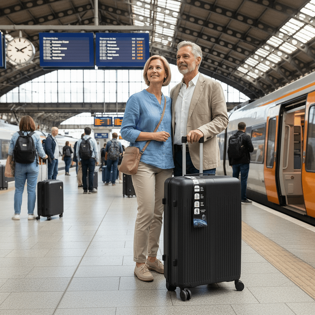 Reisekoffer, Schwarz für Alltag – Detailansicht 41
