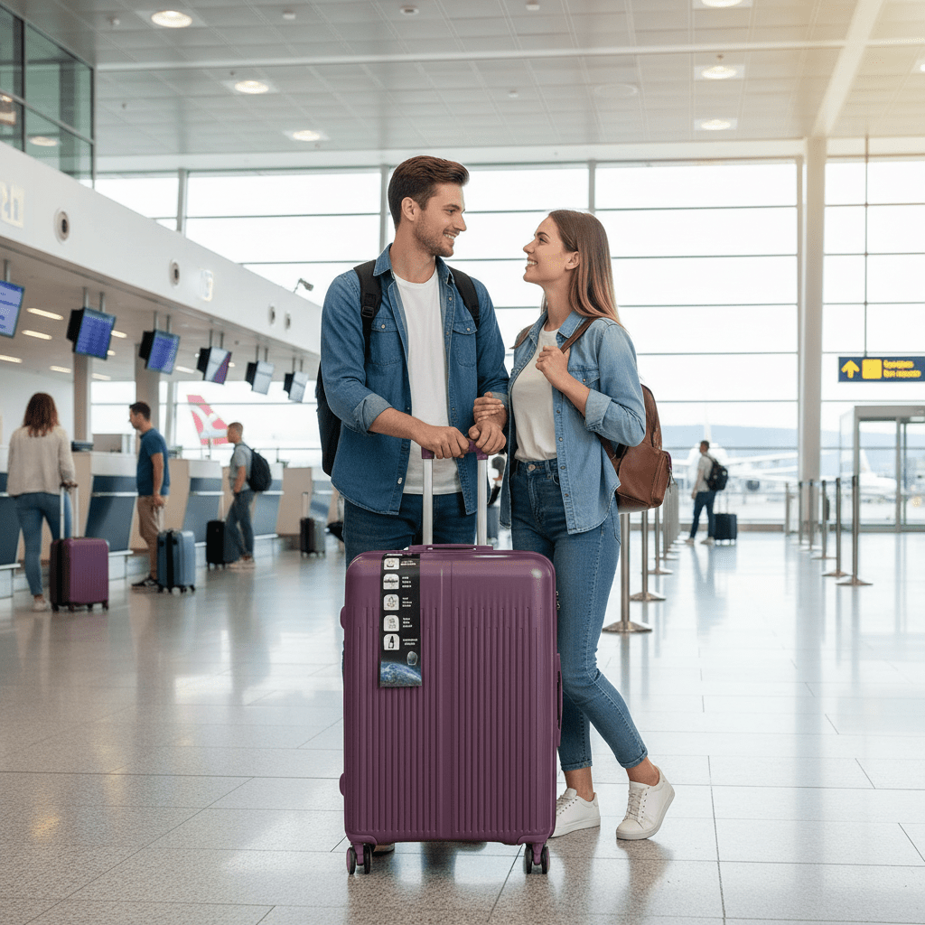 Reisekoffer, Schwarz für Alltag – Detailansicht 56