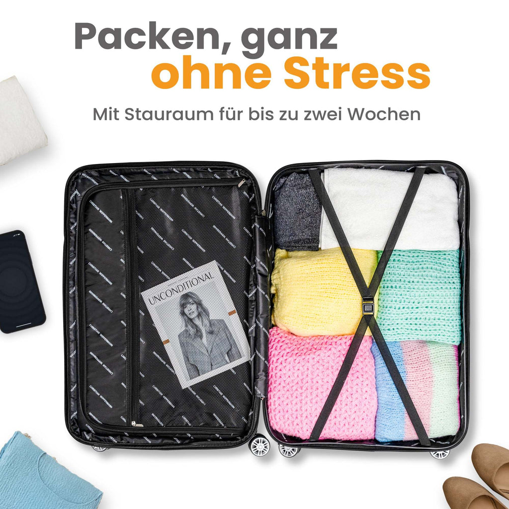 Reisekoffer, Schwarz für Alltag – Detailansicht 88