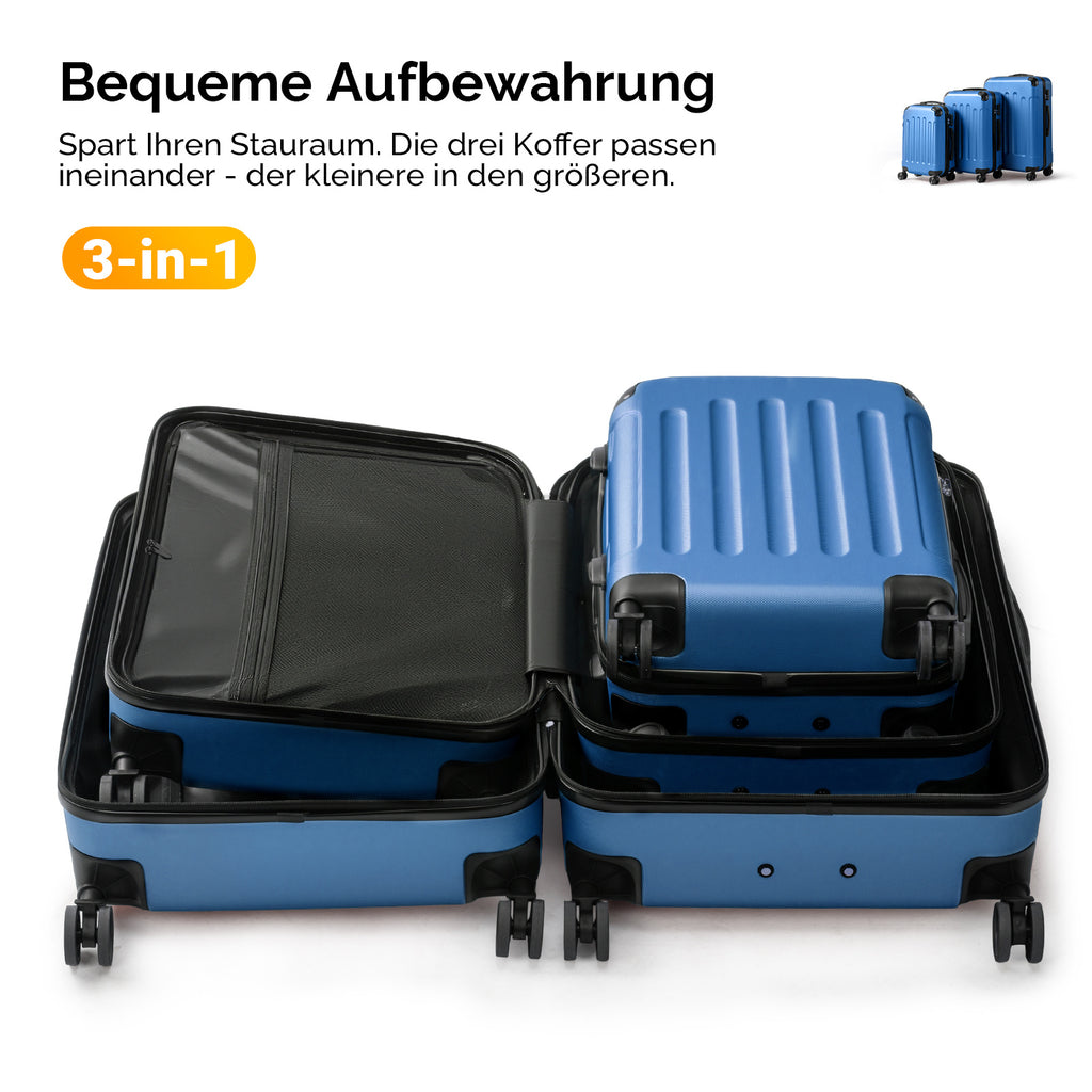 Reisekoffer, Schwarz für Alltag und Camping – Detailansicht 13