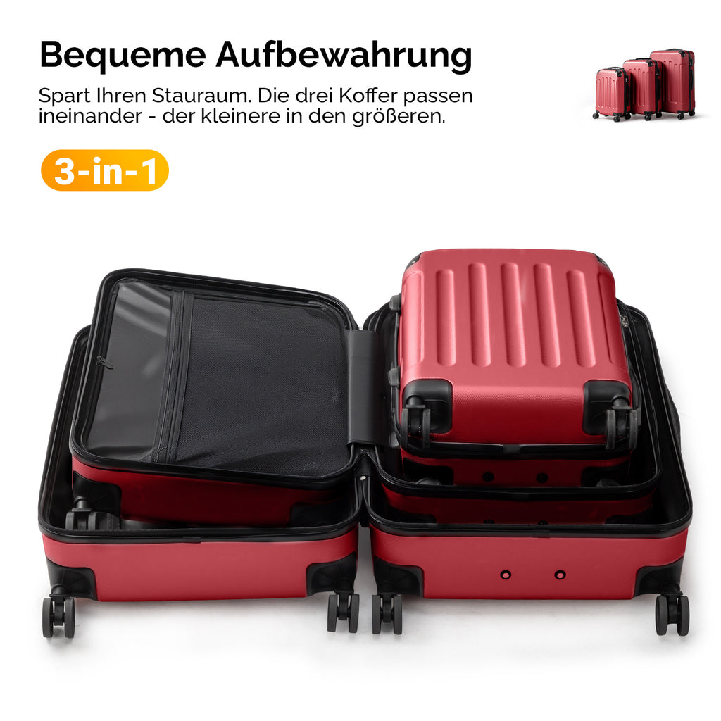 Reisekoffer, Schwarz für Alltag und Camping – Detailansicht 31