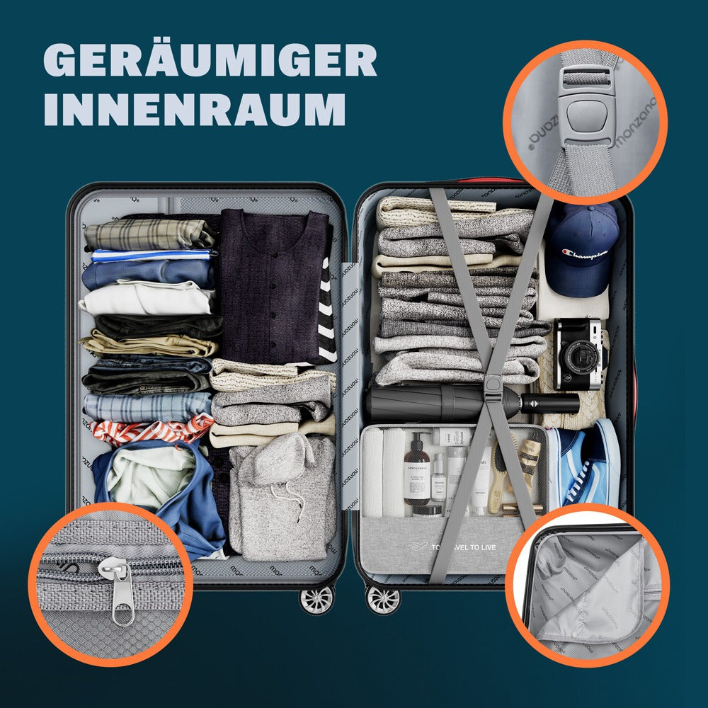 Reisekoffer, Silber für Freizeit und Alltag – Detailansicht 15