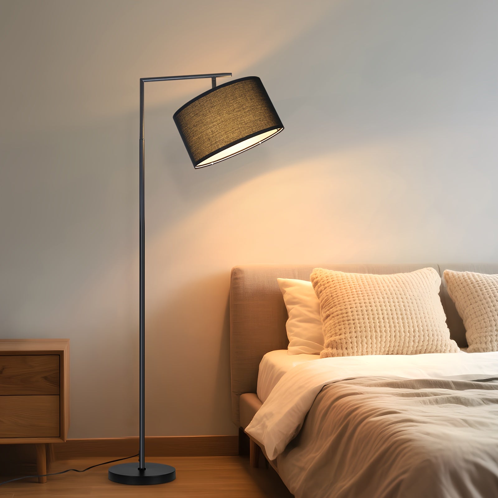 Retro-Bogen-Design, 166 cm für Schlafzimmer und Bett – Hauptansicht