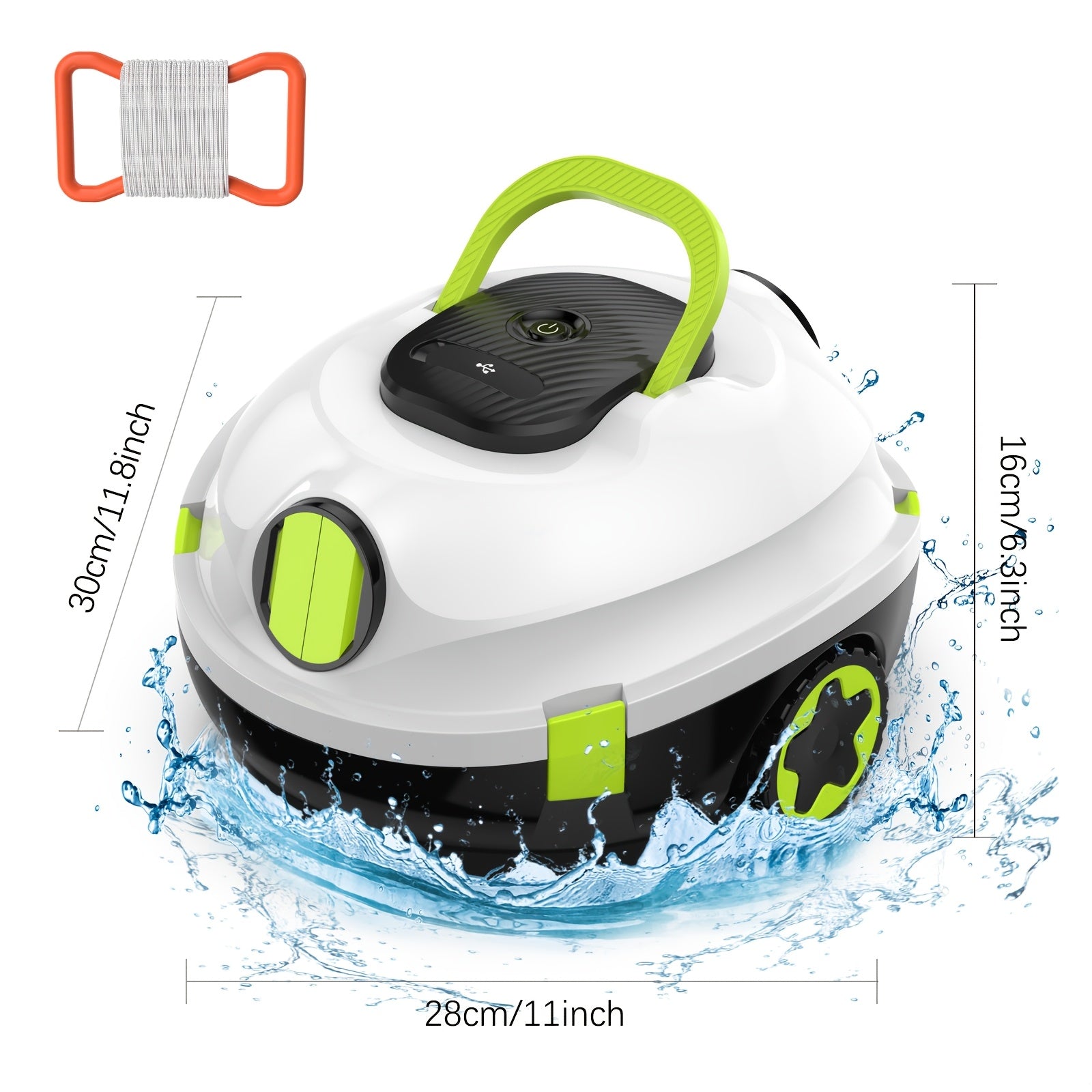 Roboter-Poolreiniger, 4L für Schlafzimmer und Bett – Hauptansicht