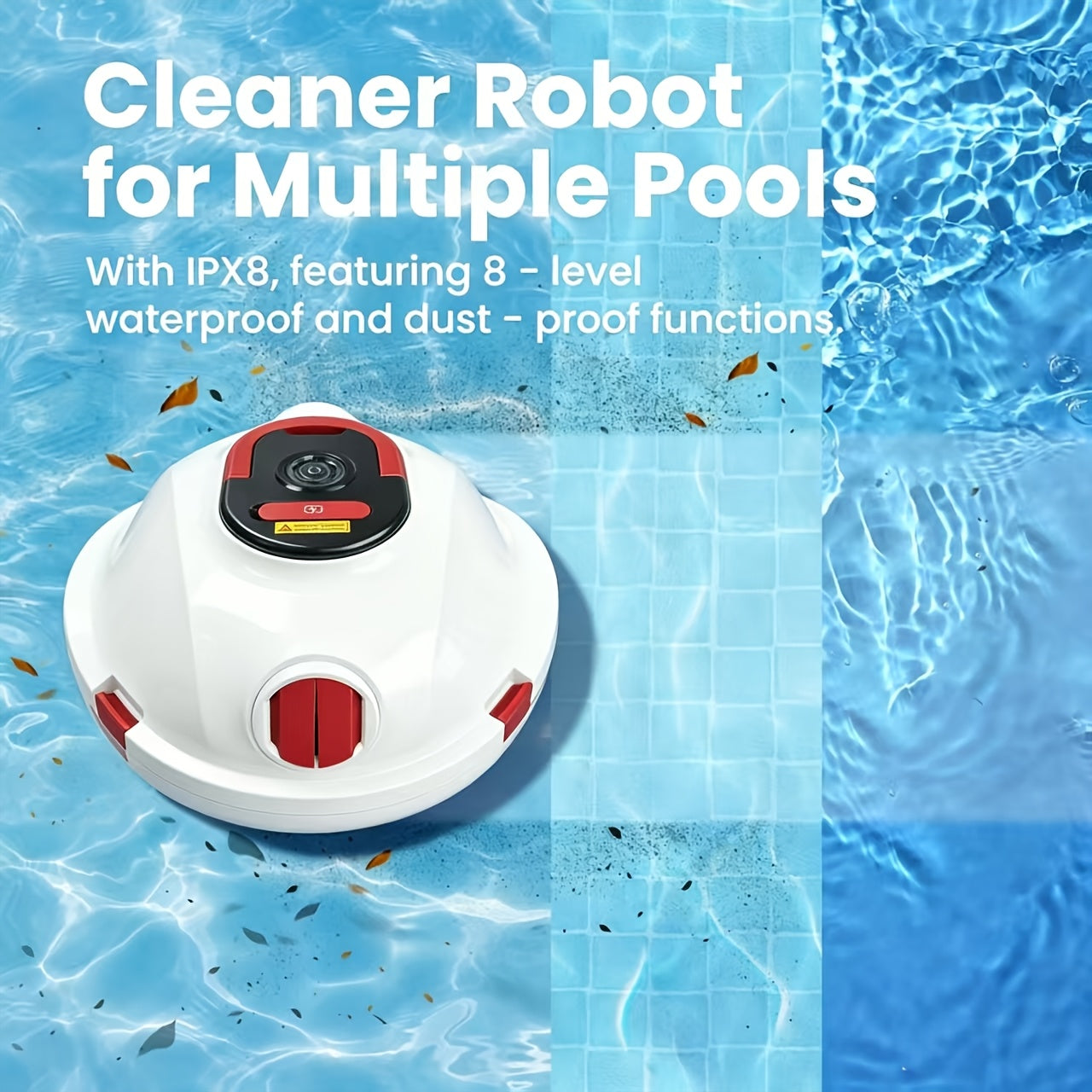 Roboter-Poolreiniger, 4L für Schlafzimmer und Bett – Detailansicht 6