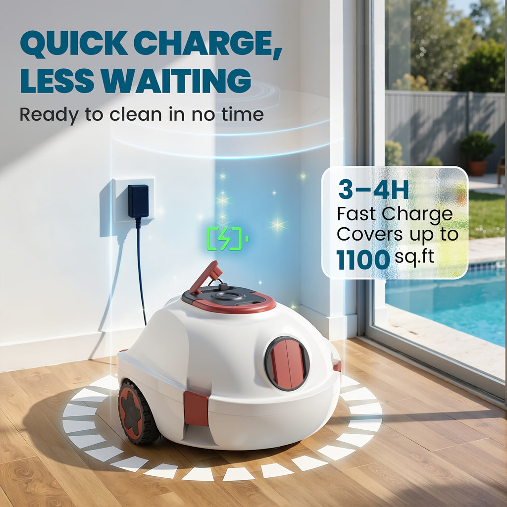 Roboter-Poolreiniger, 4L für Schlafzimmer und Bett – Detailansicht 11