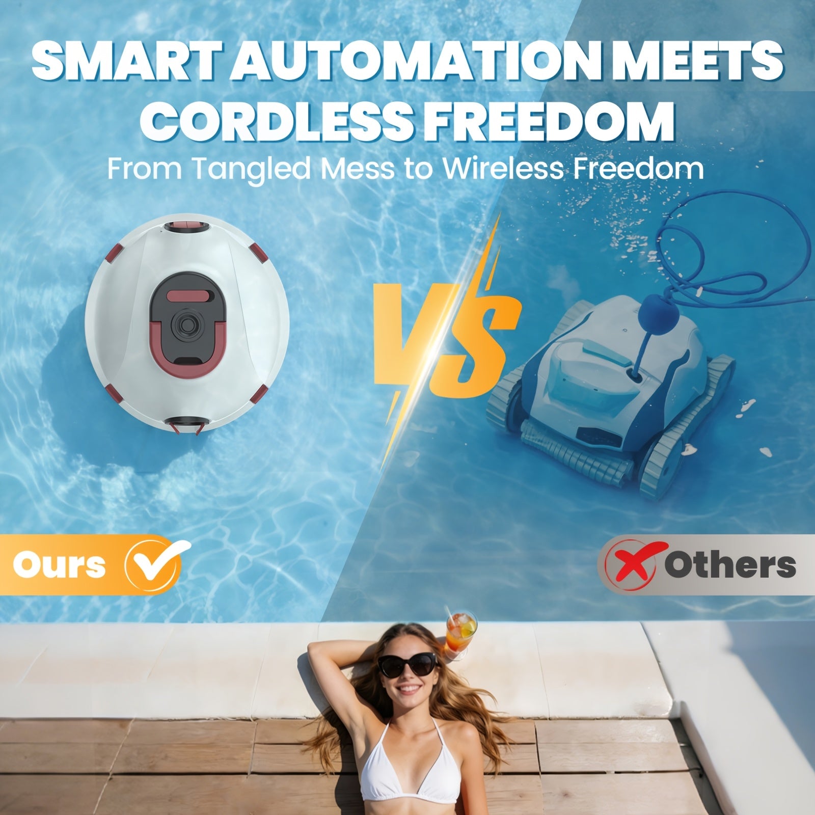 Roboter-Poolreiniger, 4L für Schlafzimmer und Bett – Detailansicht 12